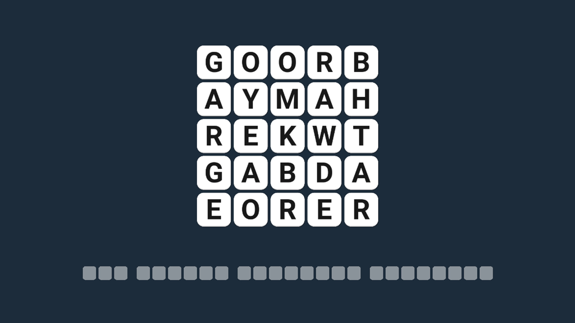 Wordle 5 screenshot 5
