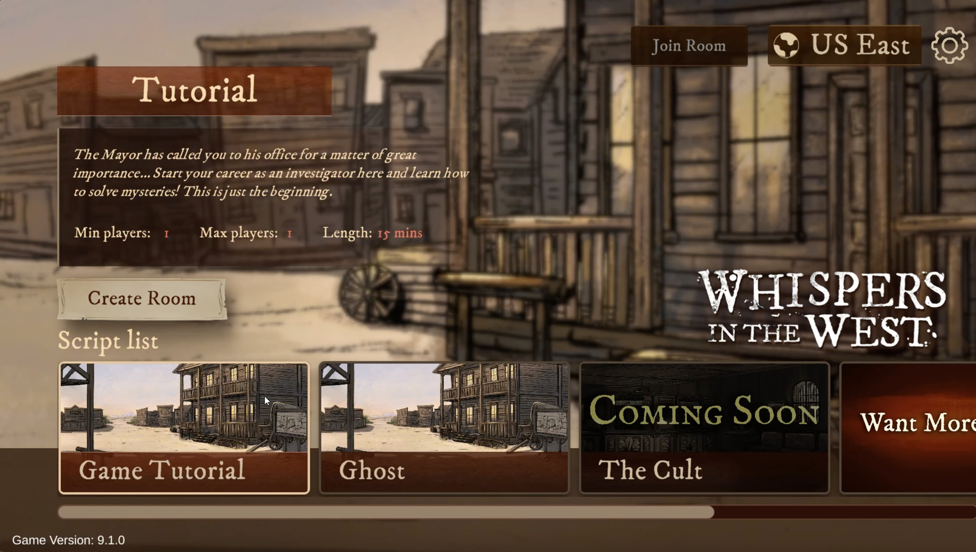 Whispers in the West - Co-op Murder Mystery screenshot 7