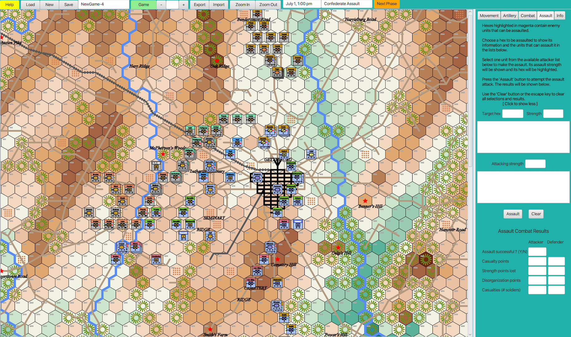 Gettysburg: Fields of Valor screenshot 4