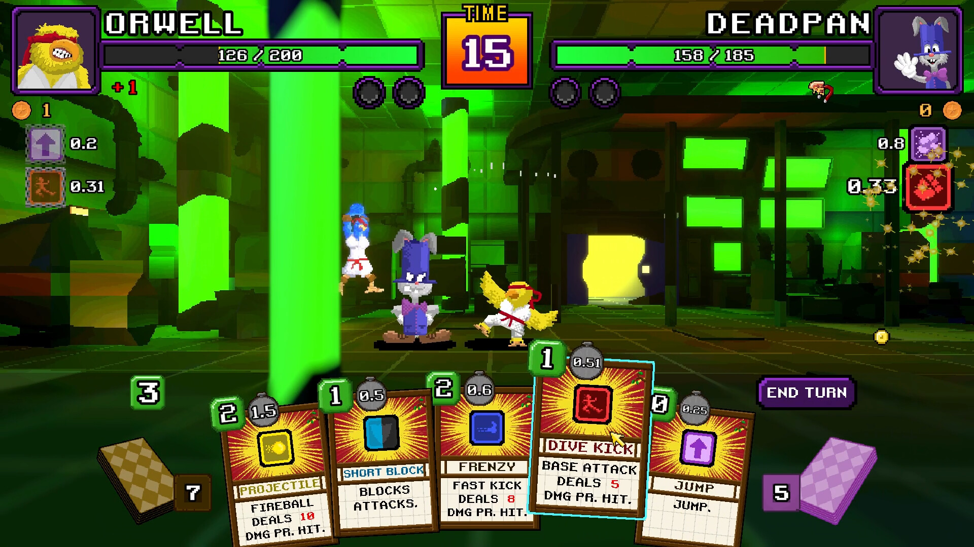 Mutant Karate Canary screenshot 1