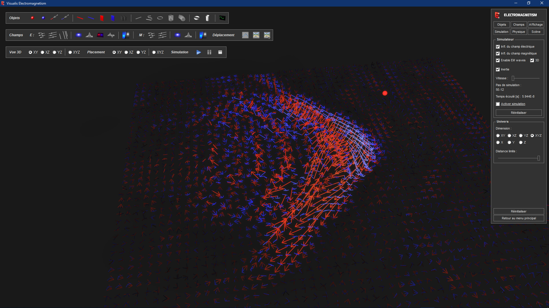 Visualis Electromagnetism screenshot 1