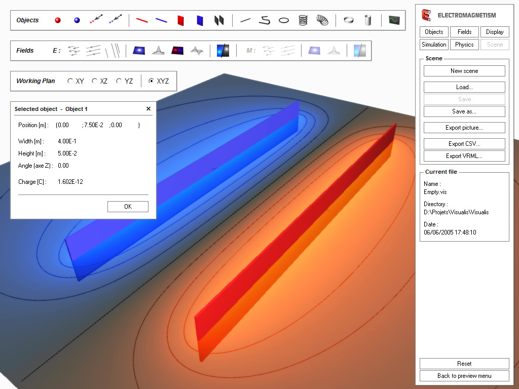 Visualis Electromagnetism screenshot 3