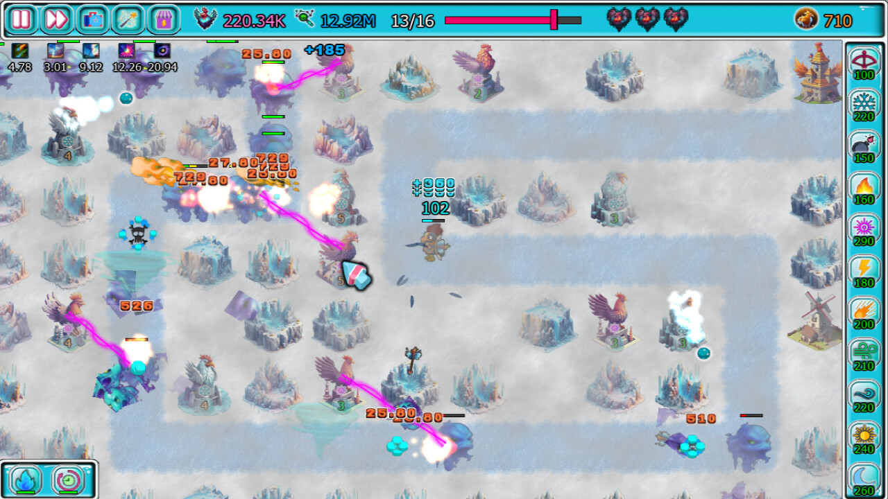 King Rooster TD (Rei Galo TD) screenshot 2