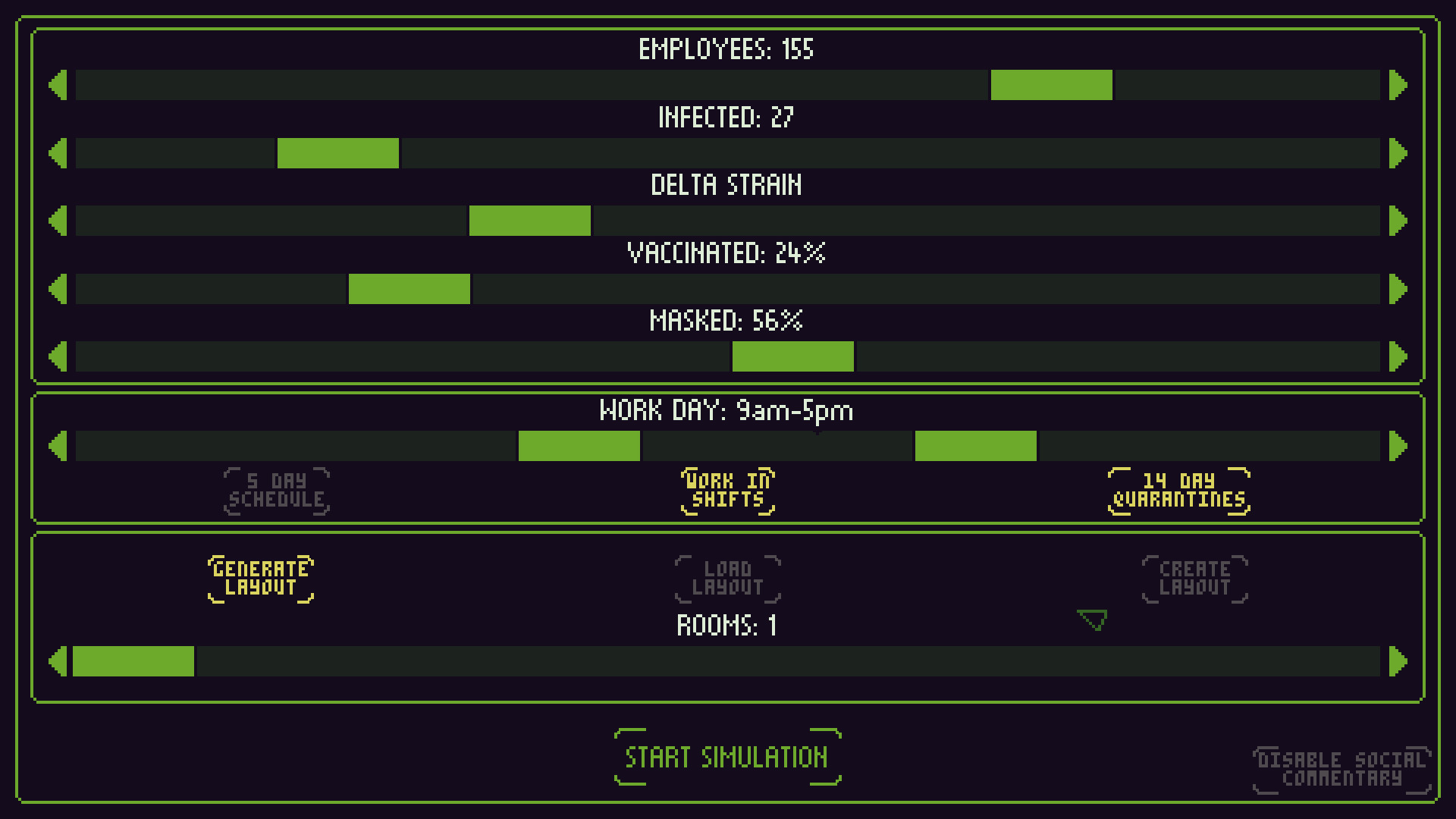 Covid Simulator screenshot 5