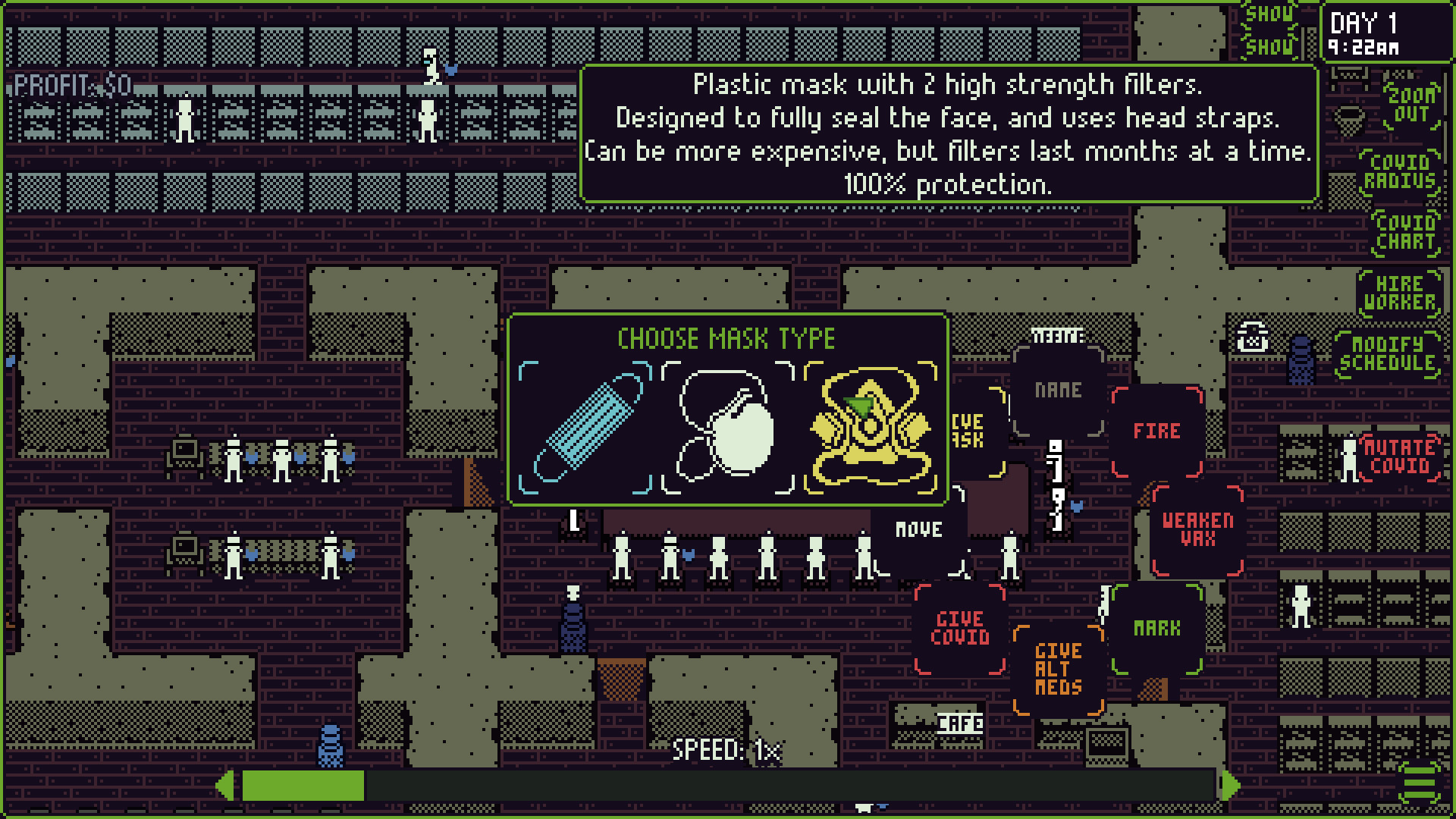 Covid Simulator screenshot 1