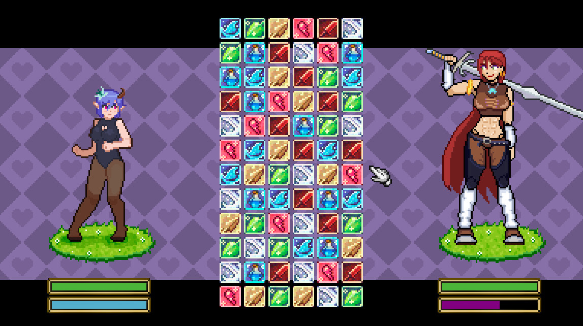 Doki Doki Tri-Line Quest screenshot 4