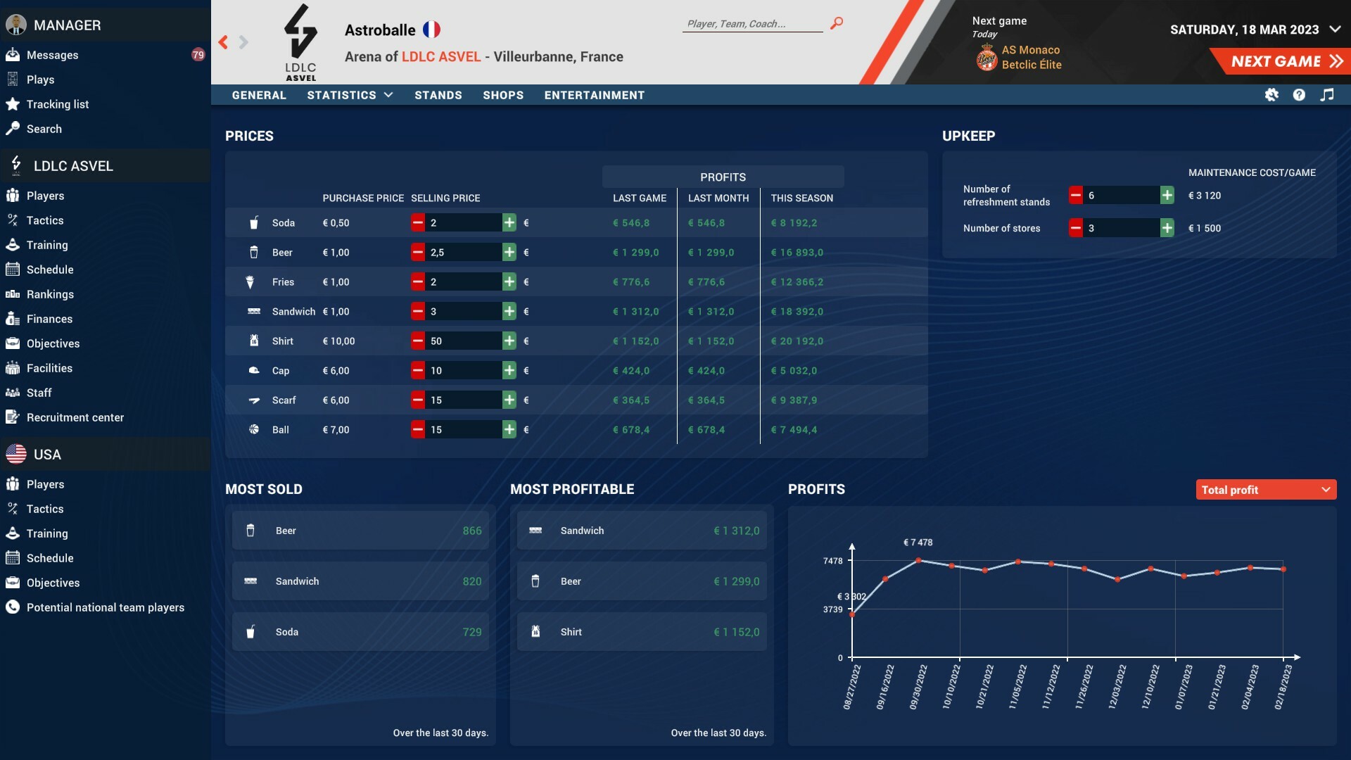 Pro Basketball Manager 2023 screenshot 7