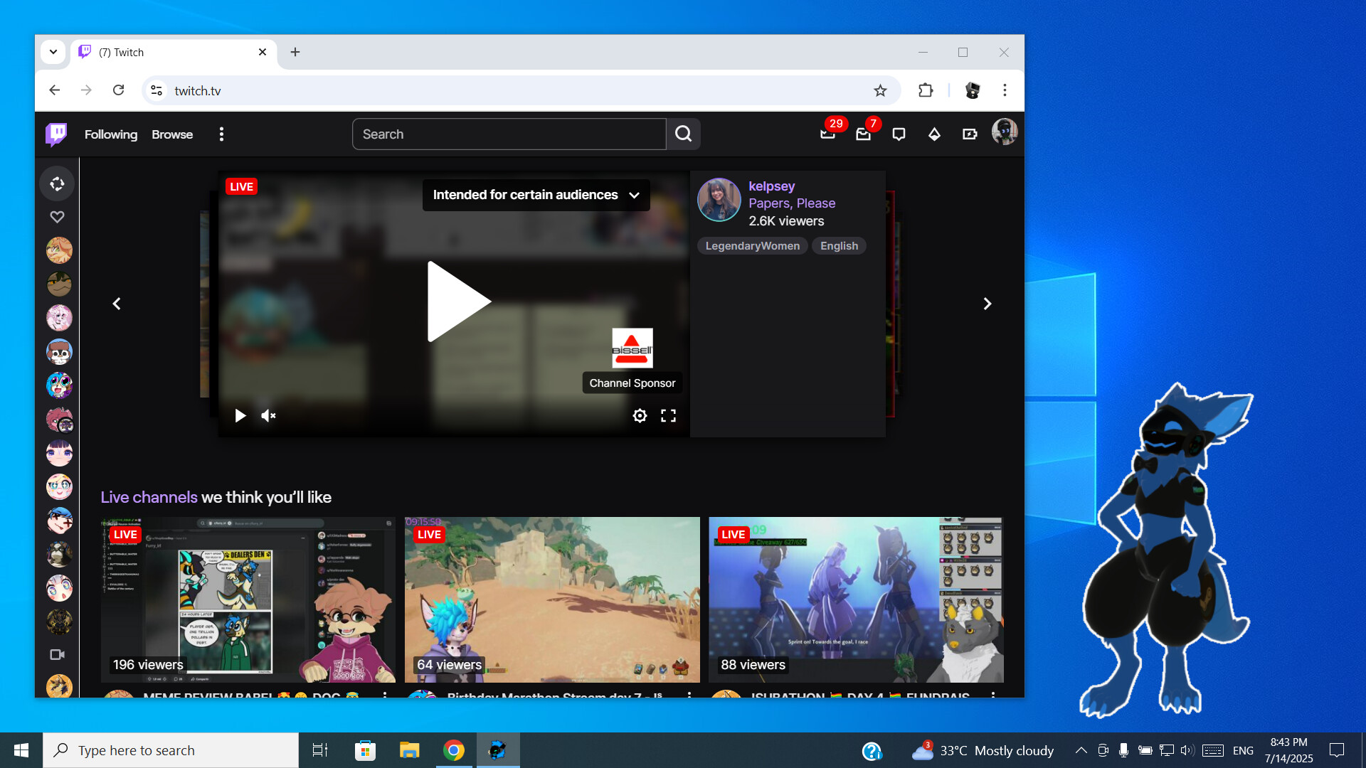 PAIcom (furry computer assistant) screenshot 6
