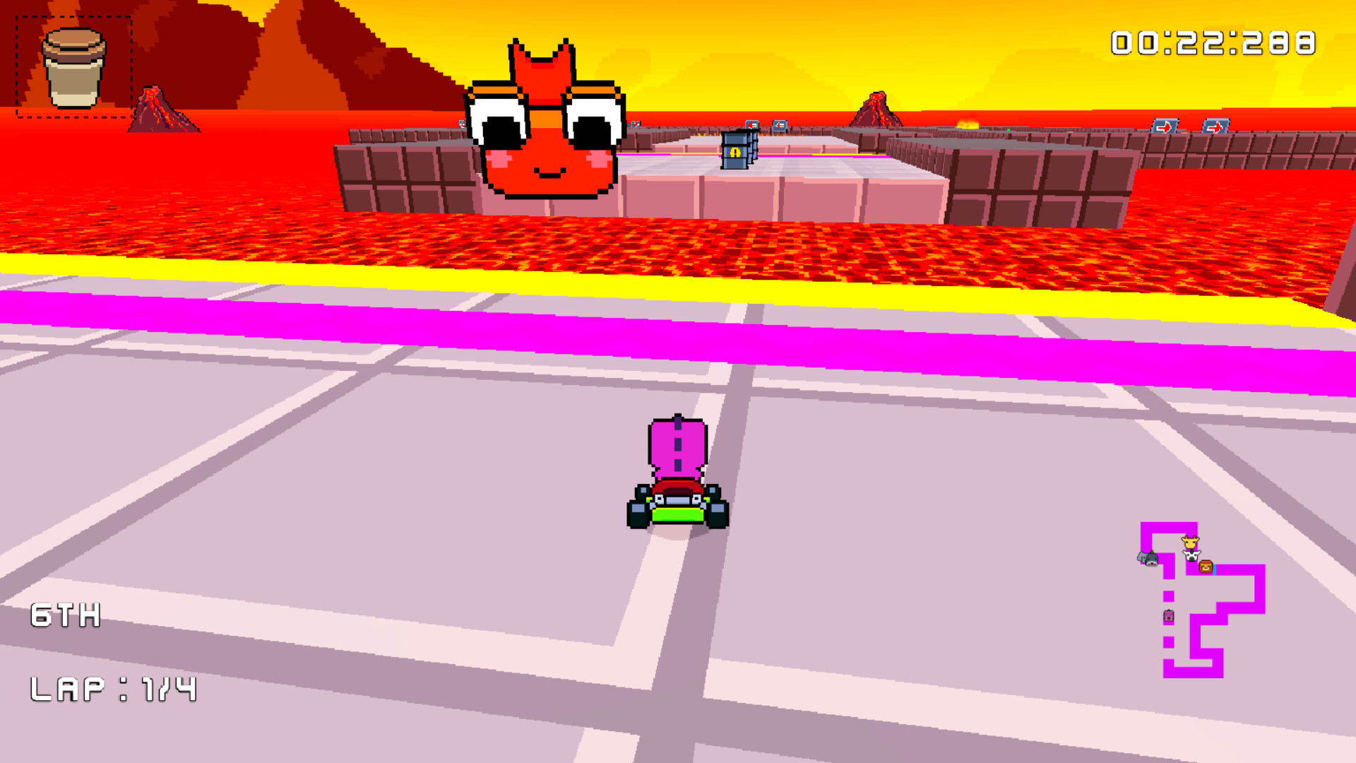 Retro Kart Rush screenshot 5