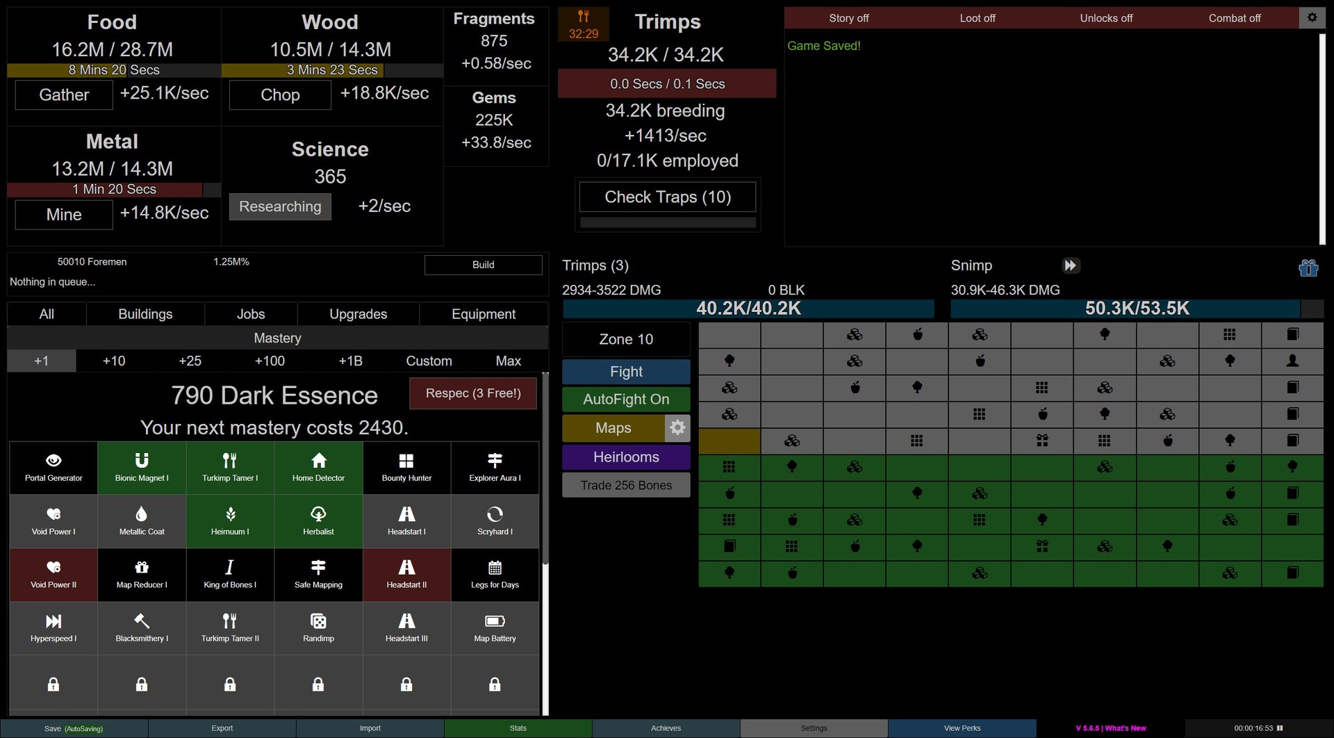 Trimps screenshot 2