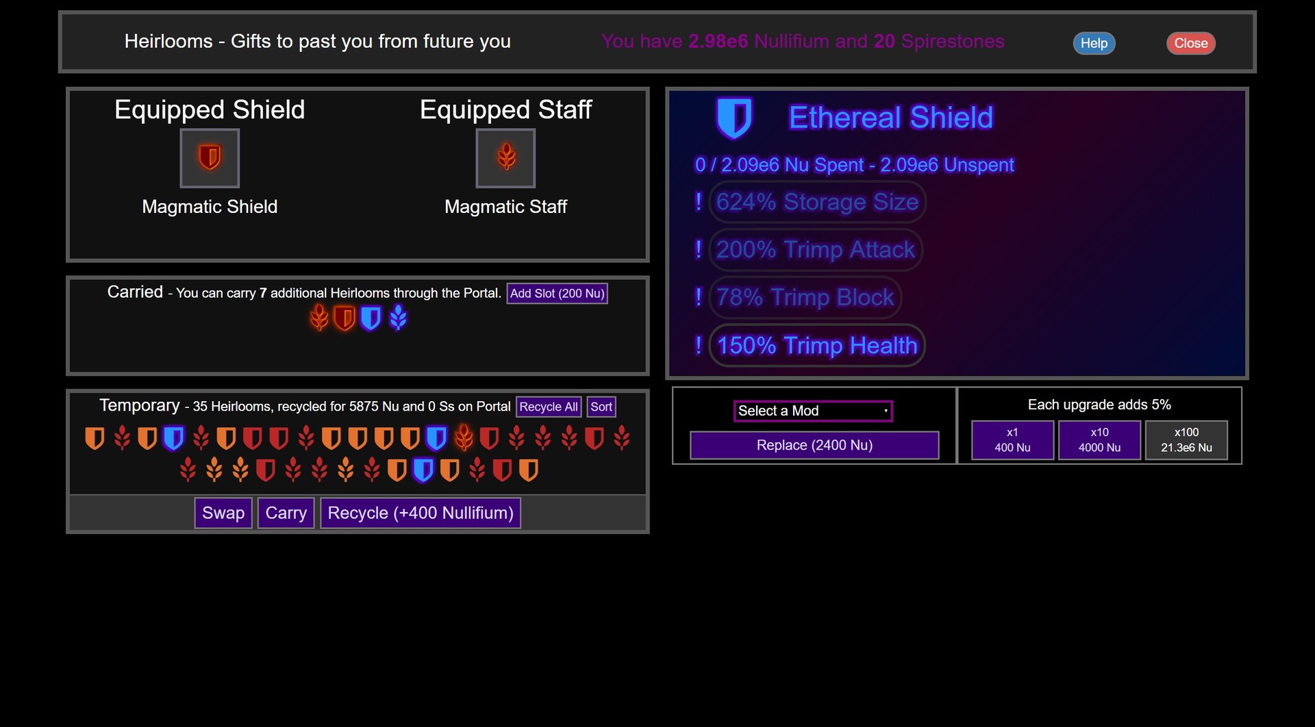 Trimps screenshot 4
