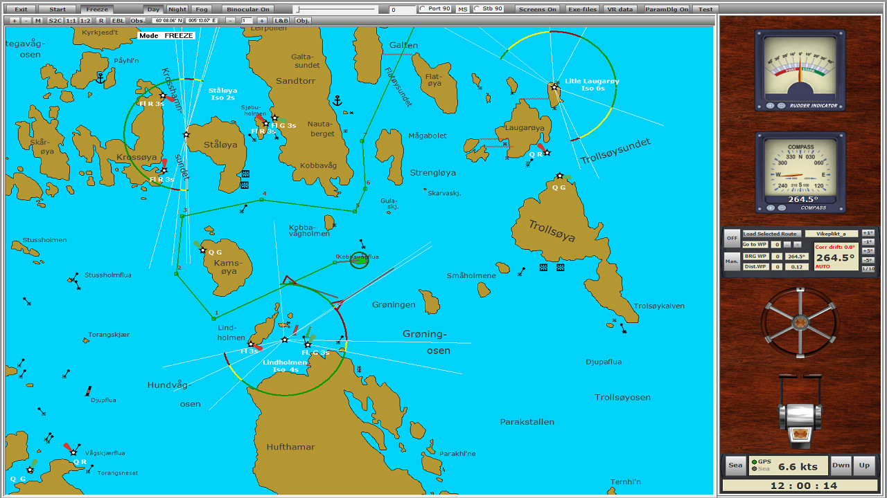 Marine Radar Simulator - VR screenshot 4