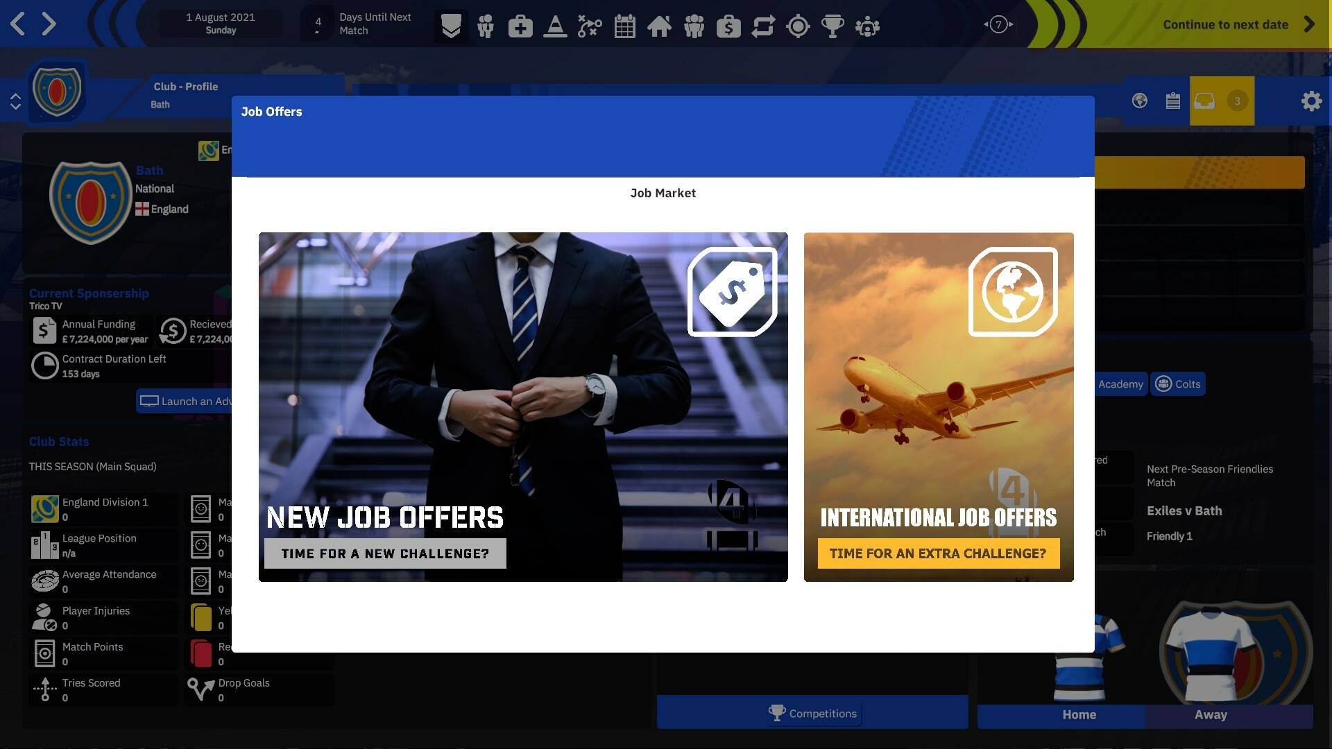 Rugby Union Team Manager 4 screenshot 17