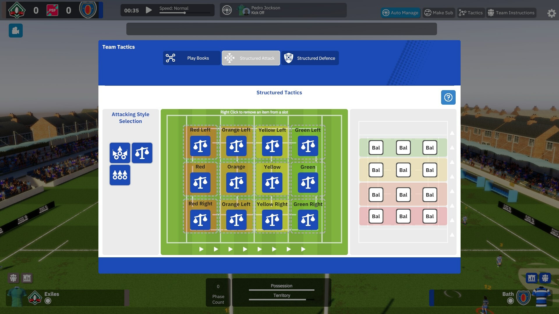 Rugby Union Team Manager 4 screenshot 20