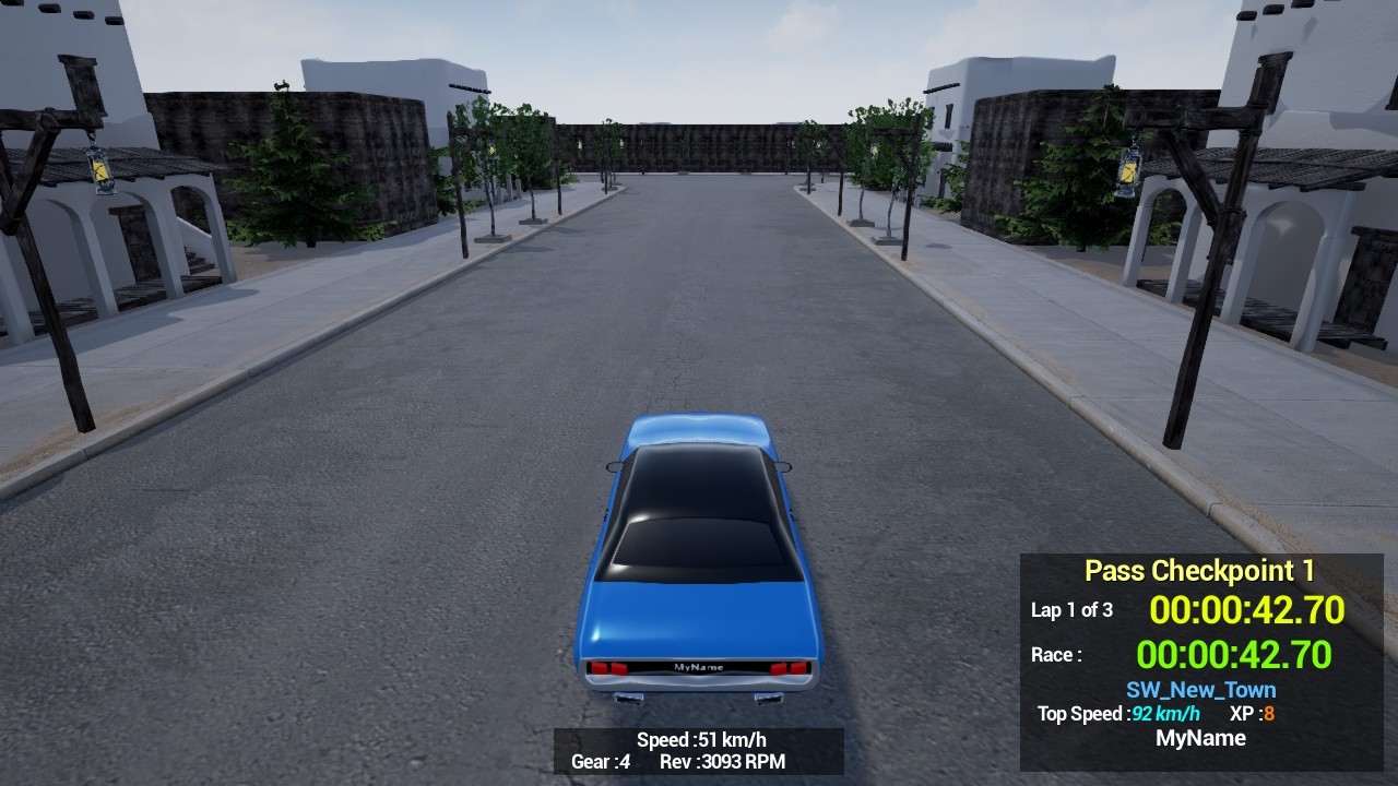 Maze Workout - Western Lost Solo Car Racer screenshot 6