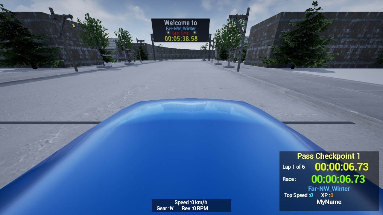 Maze Workout - Western Lost Solo Car Racer screenshot 14