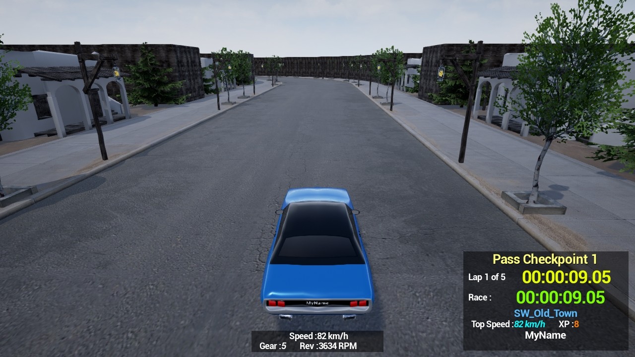 Maze Workout - Western Lost Solo Car Racer screenshot 9
