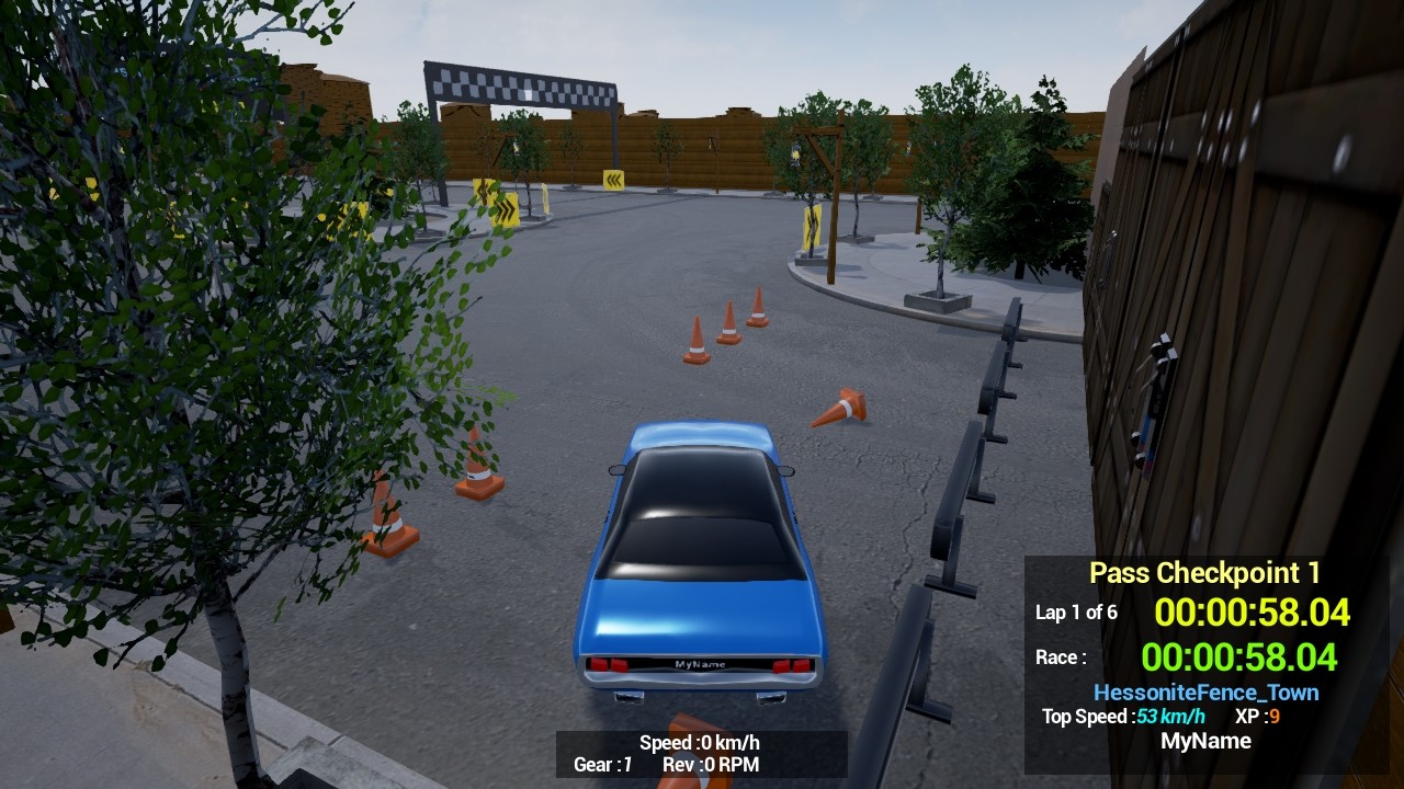 Maze Workout - Western Lost Solo Car Racer screenshot 12