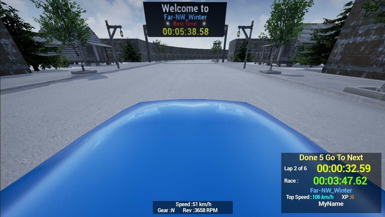 Maze Workout - Western Lost Solo Car Racer screenshot 18