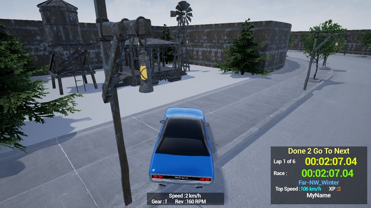Maze Workout - Western Lost Solo Car Racer screenshot 17