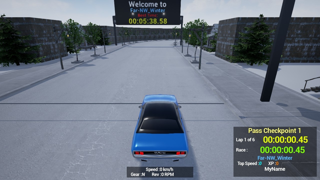 Maze Workout - Western Lost Solo Car Racer screenshot 15