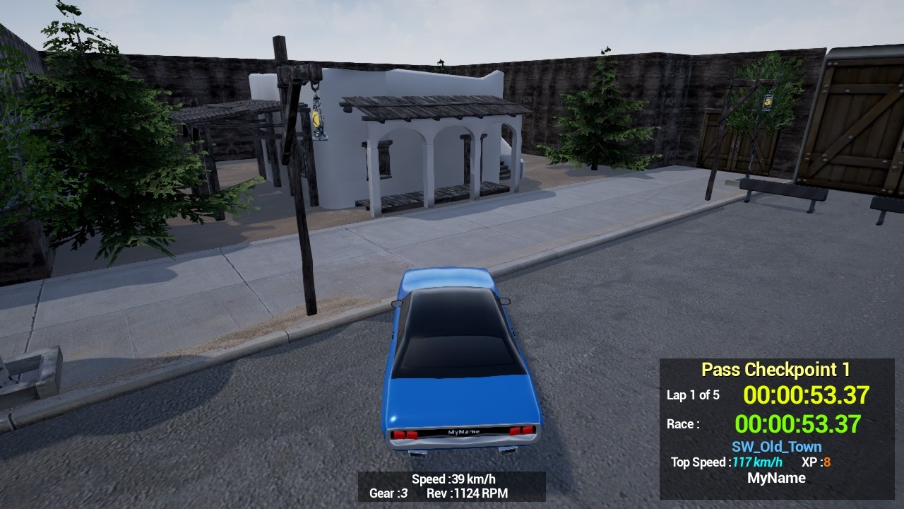 Maze Workout - Western Lost Solo Car Racer screenshot 10