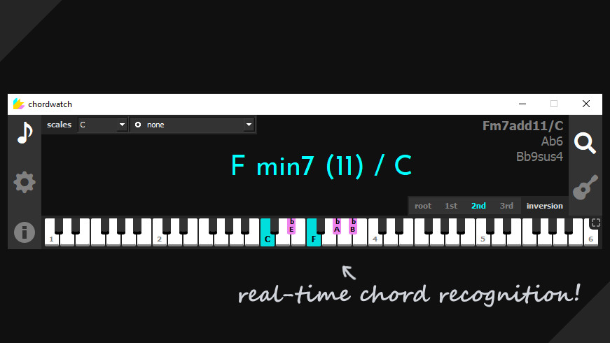Chordwatch screenshot 2