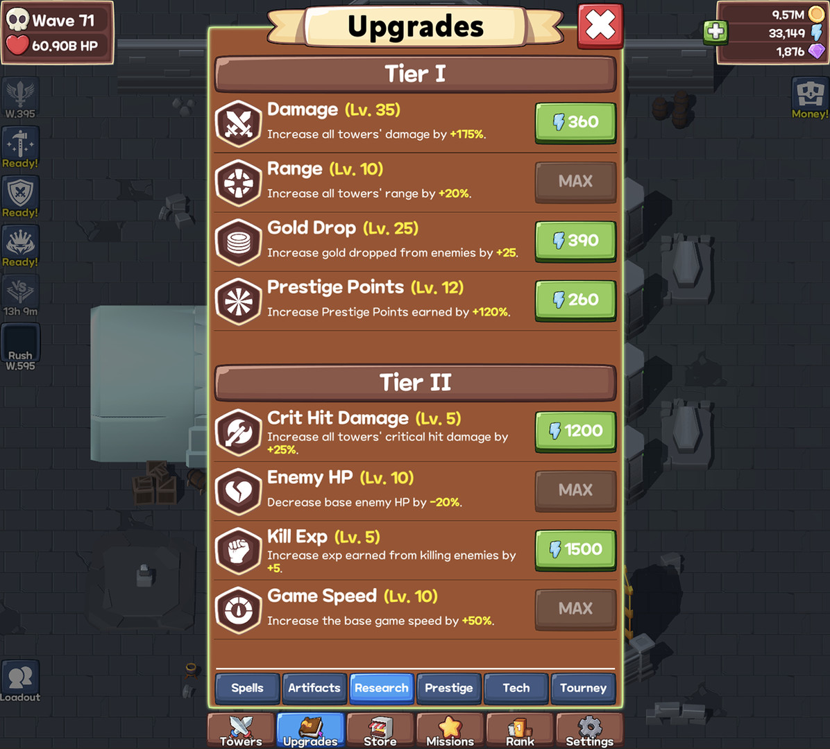 Idle Monster TD: Evolved screenshot 15