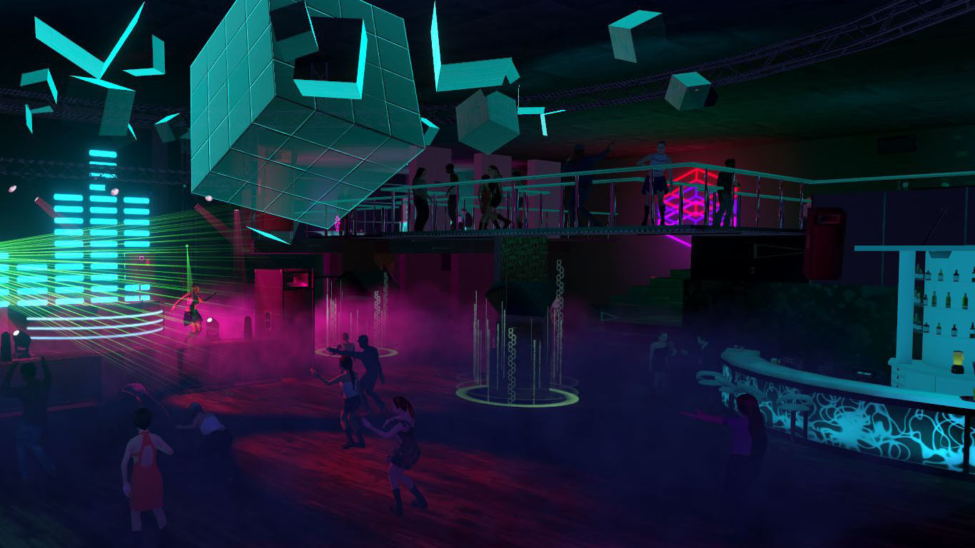 Cubic Neon Nightclub screenshot 5