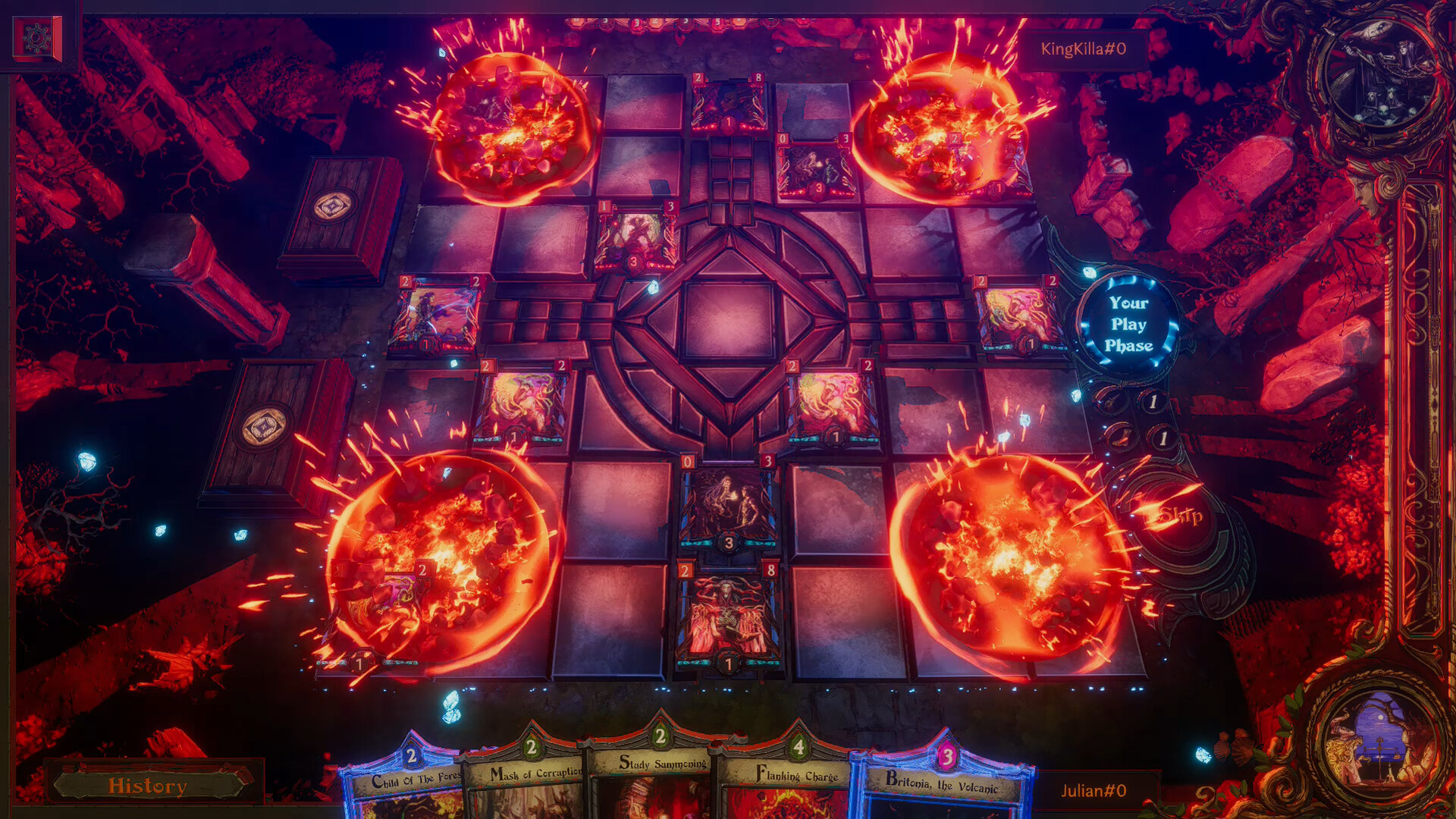 Dire Fog: Tactical Card Combat screenshot 3