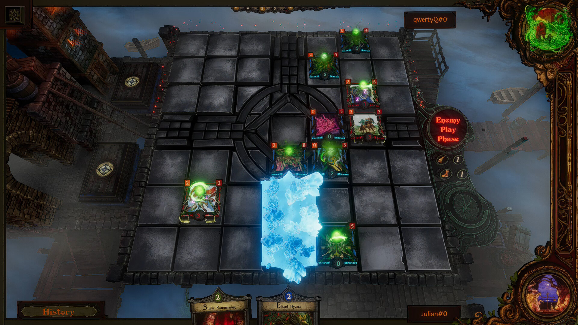 Dire Fog: Tactical Card Combat screenshot 4