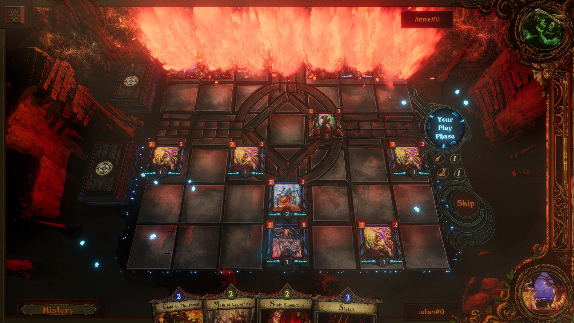 Dire Fog: Tactical Card Combat screenshot 5