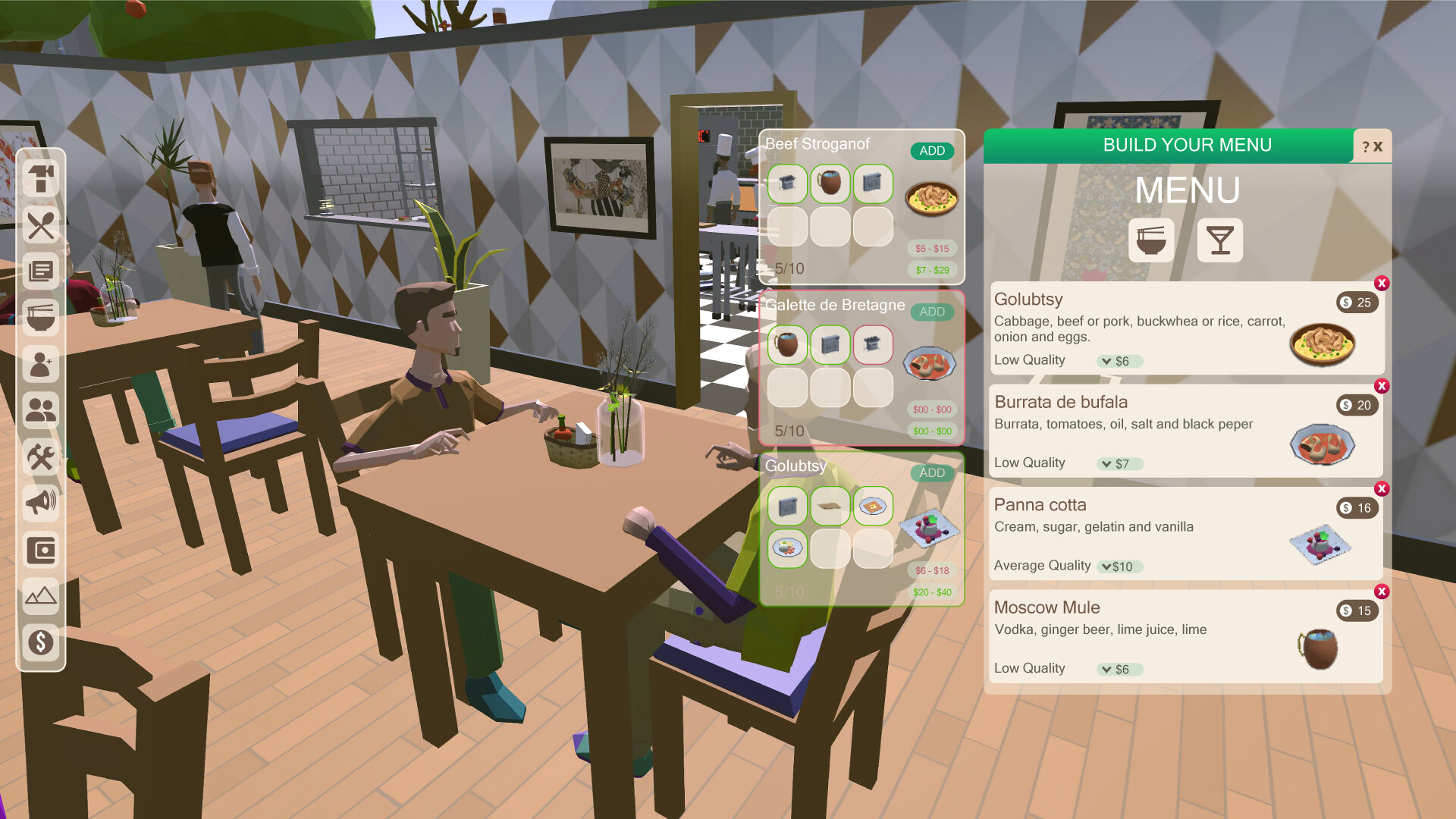 SIM Chef: Restaurant management screenshot 5