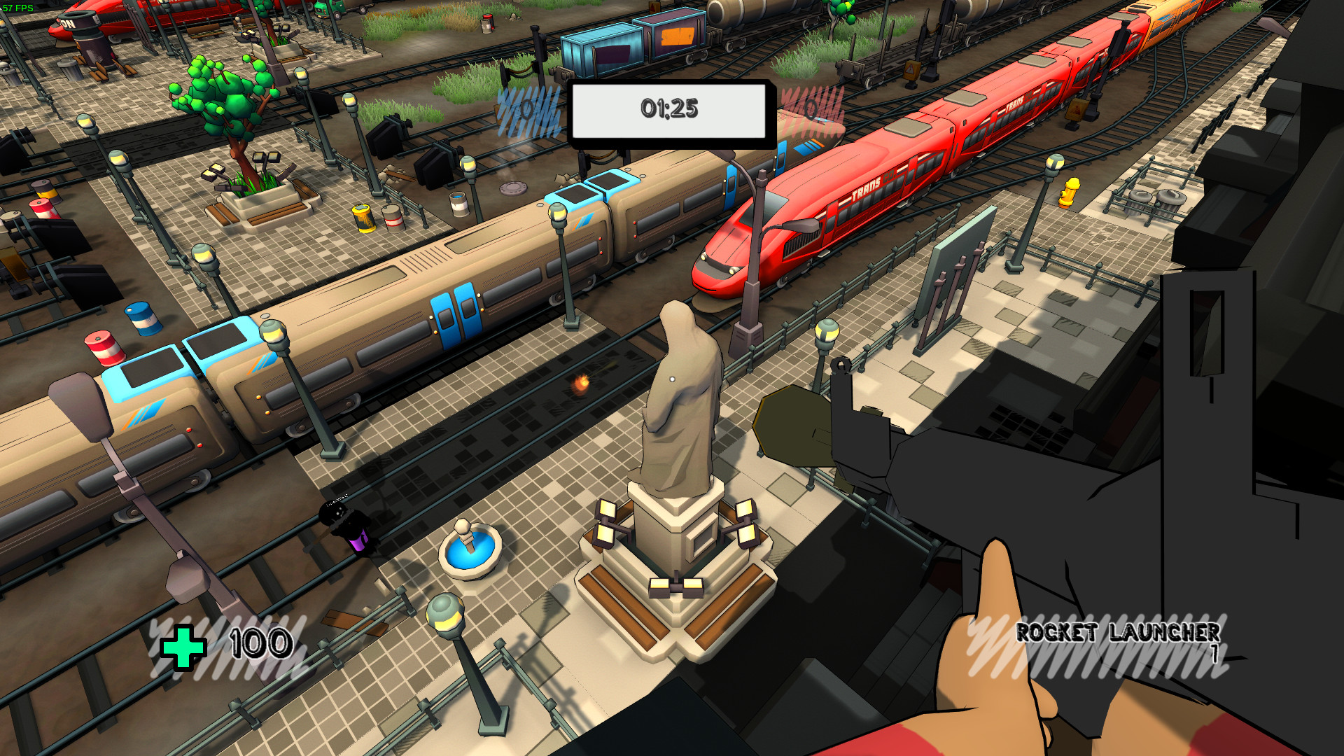 Headpunk: The Comic-Style Battle Chaos screenshot 8