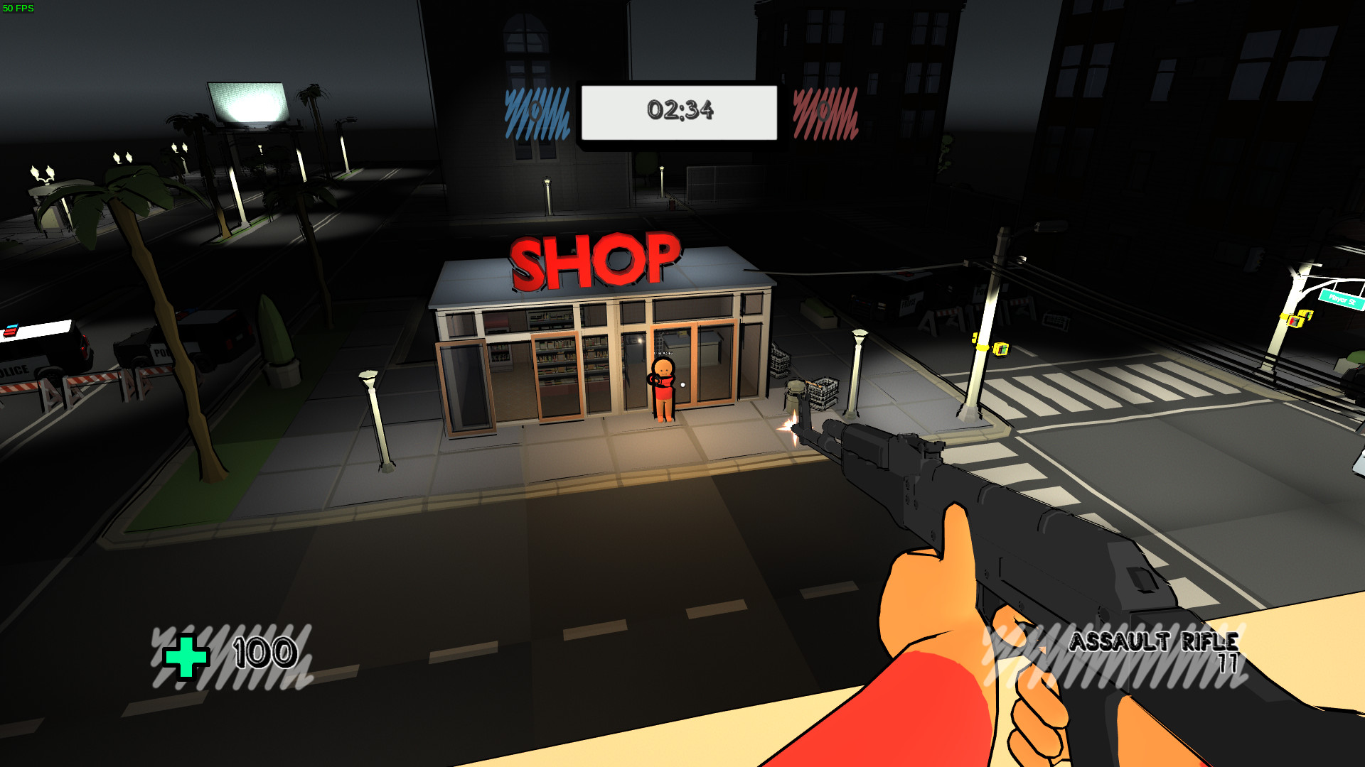 Headpunk: The Comic-Style Battle Chaos screenshot 5