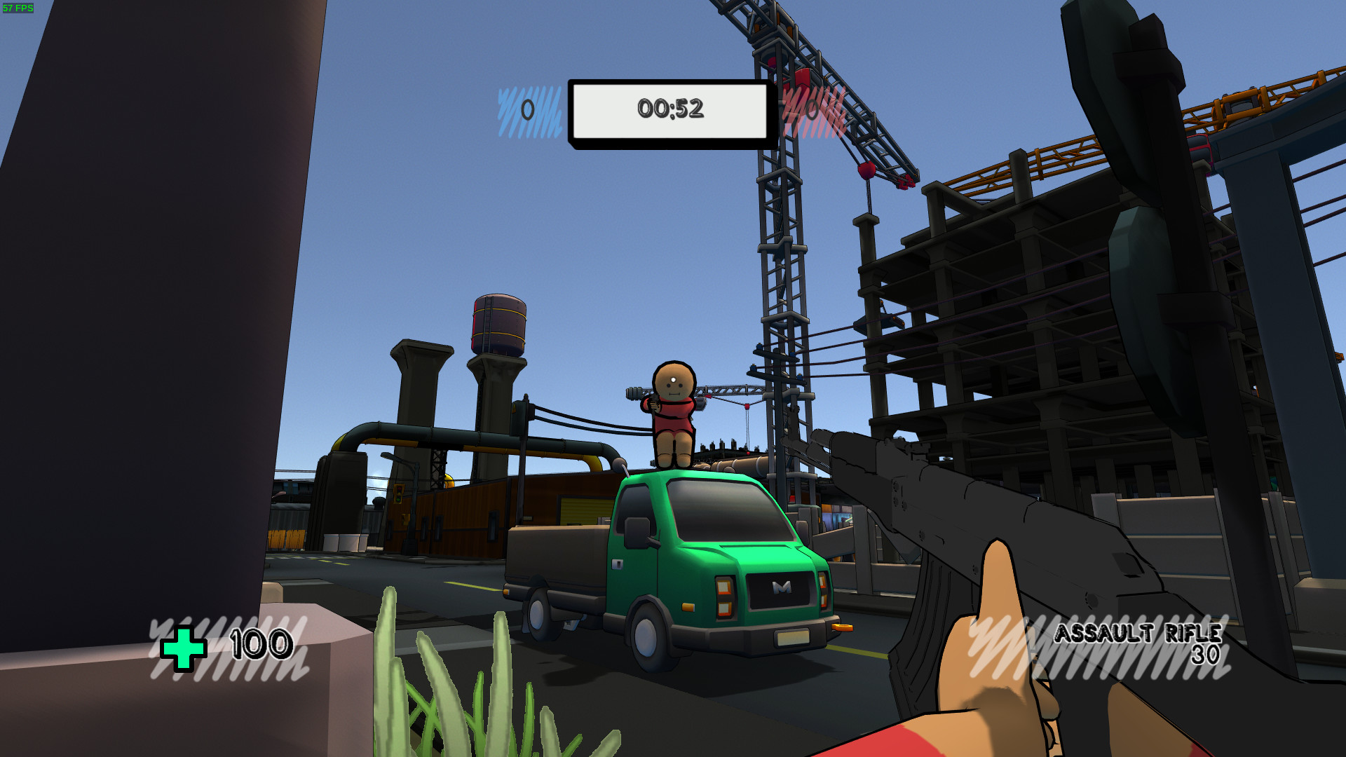 Headpunk: The Comic-Style Battle Chaos screenshot 6