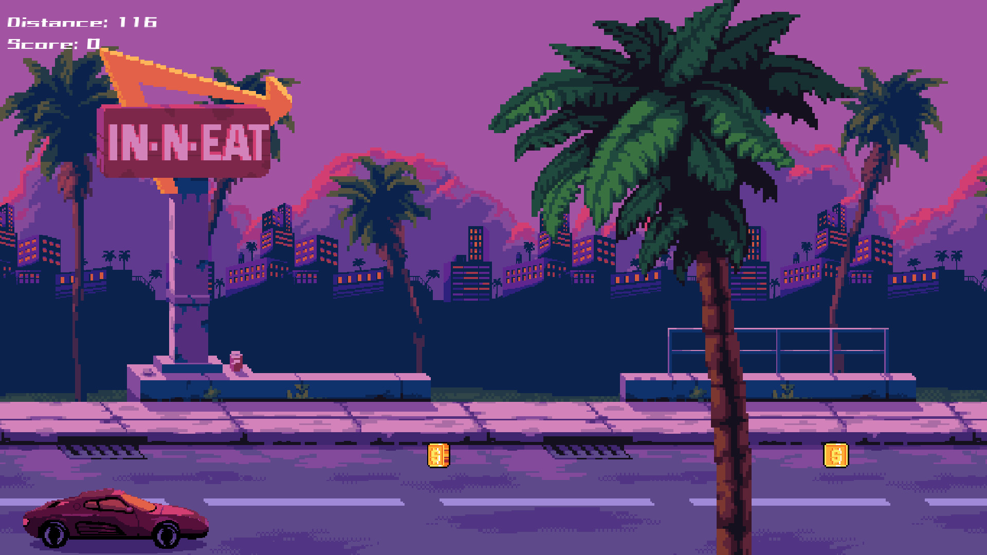Miami Sunset Drive screenshot 1