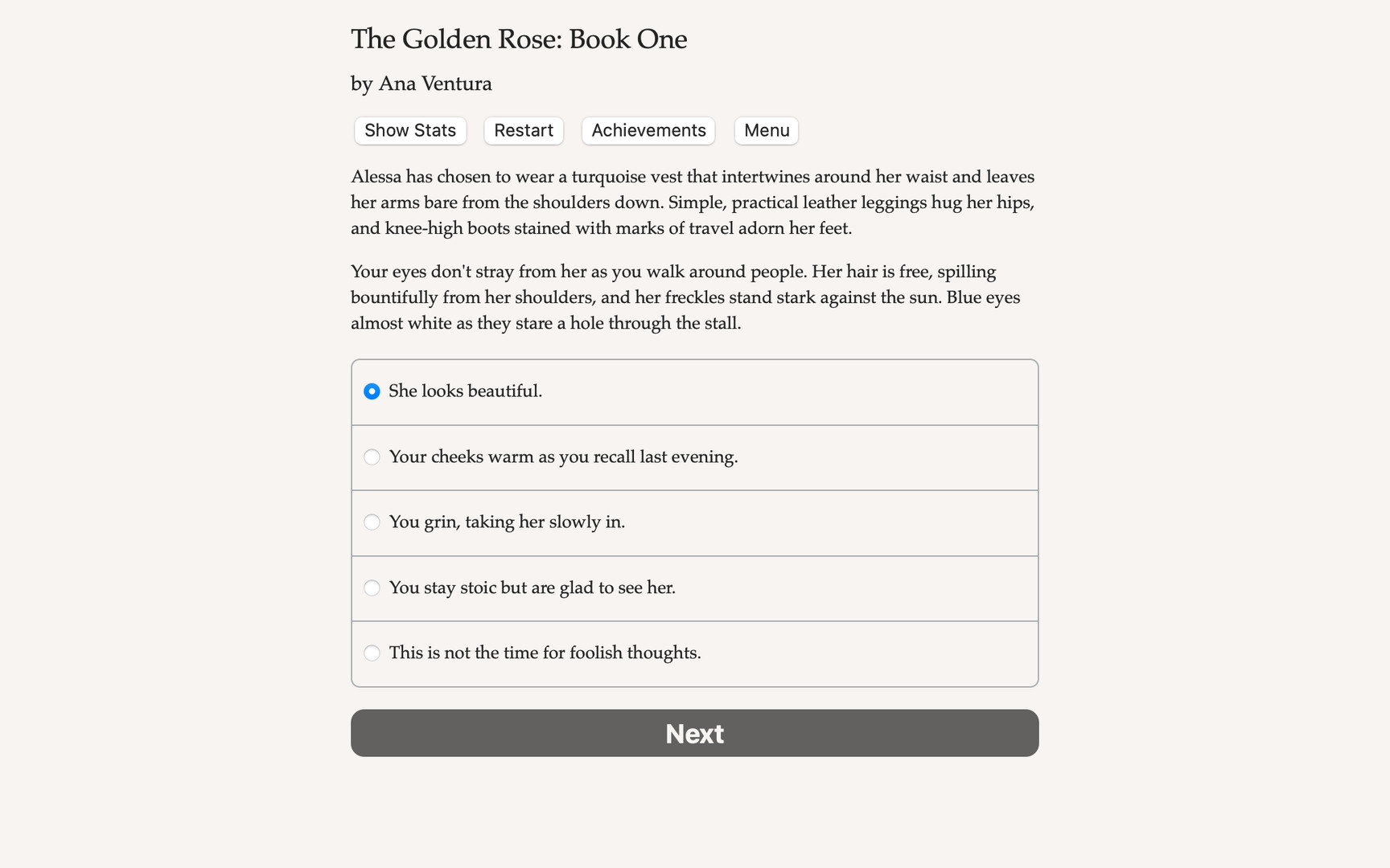 The Golden Rose: Book One screenshot 6