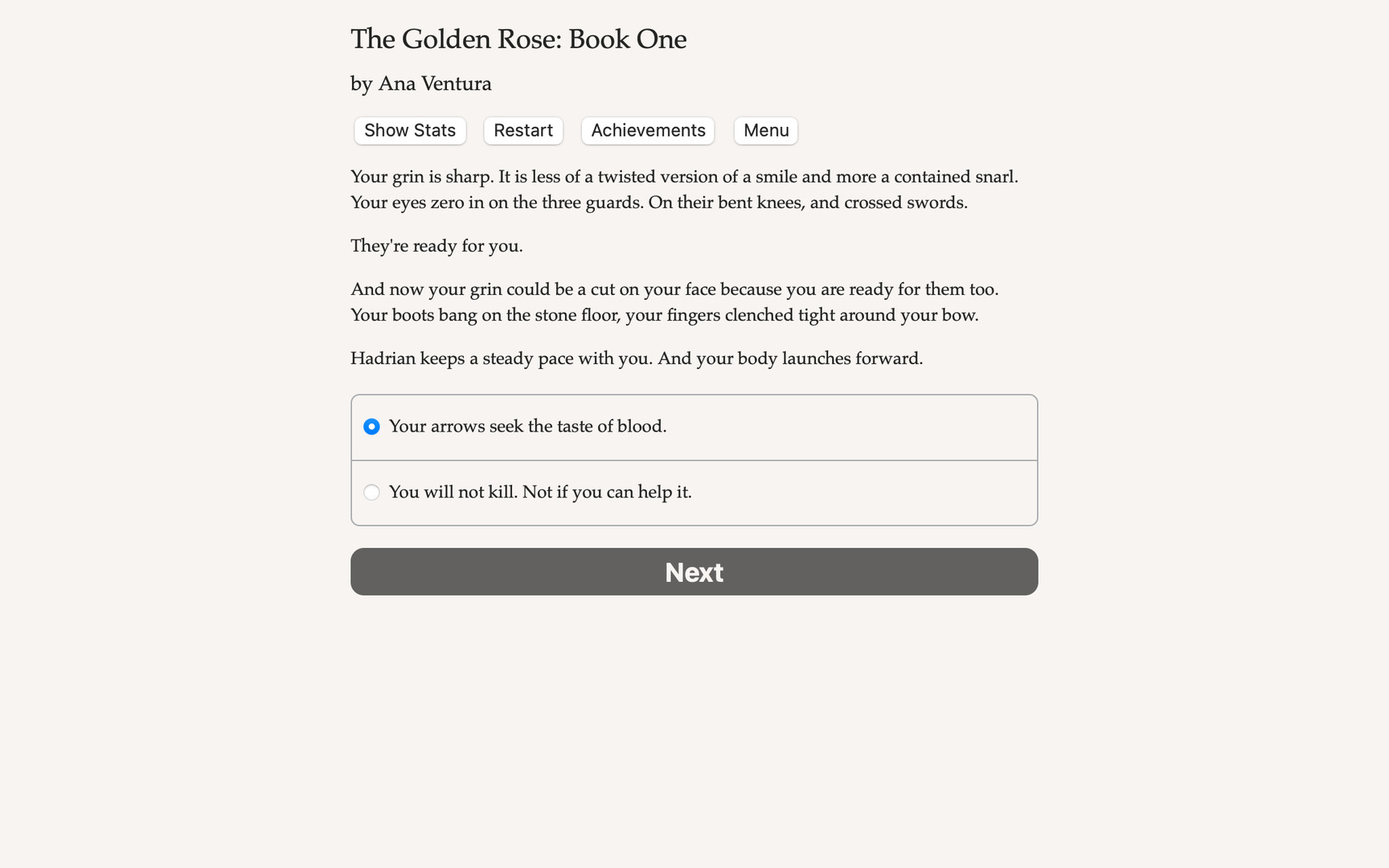 The Golden Rose: Book One screenshot 3