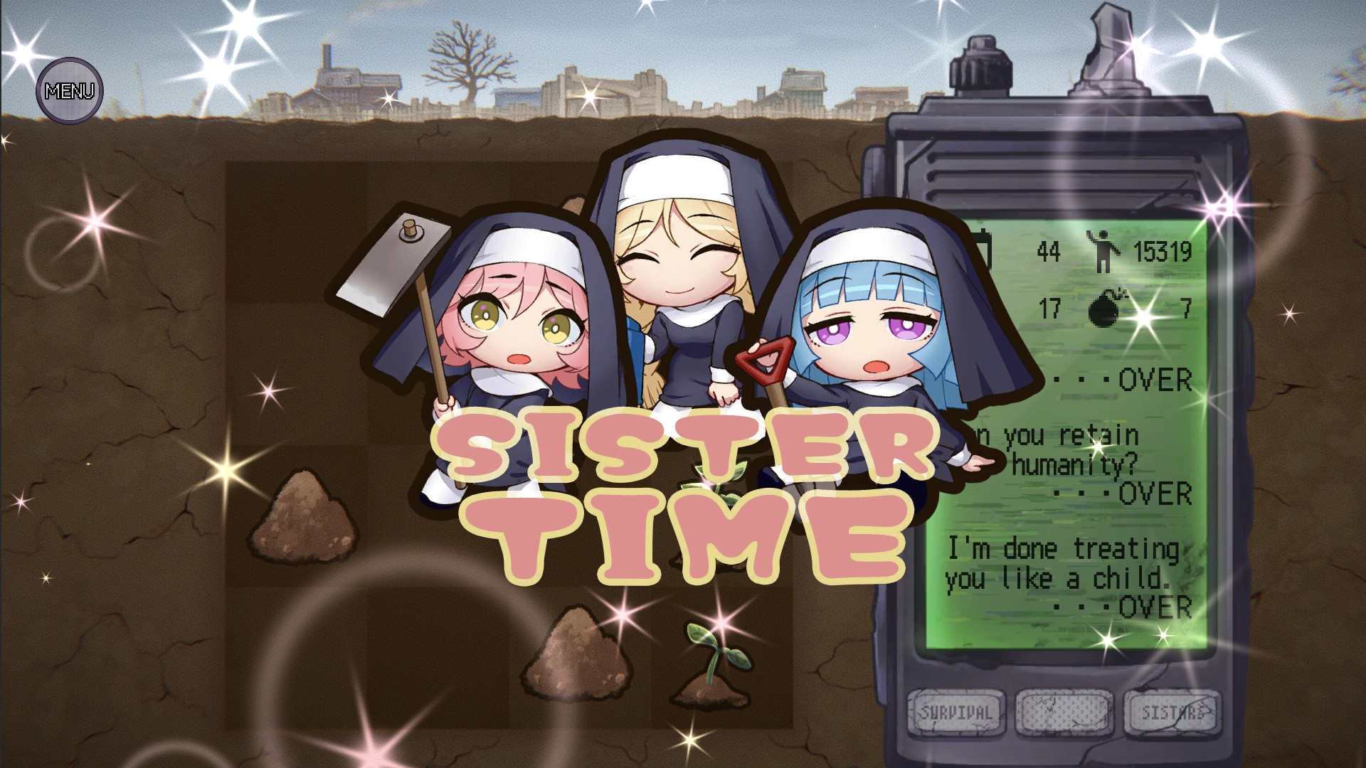 SURVIVAL SISTERS:2048 screenshot 2