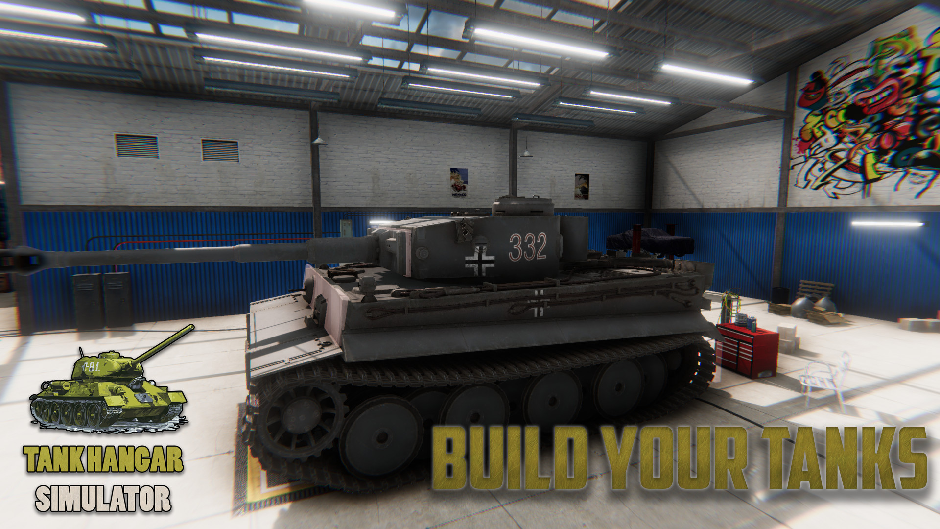 Tank Hangar Simulator screenshot 2
