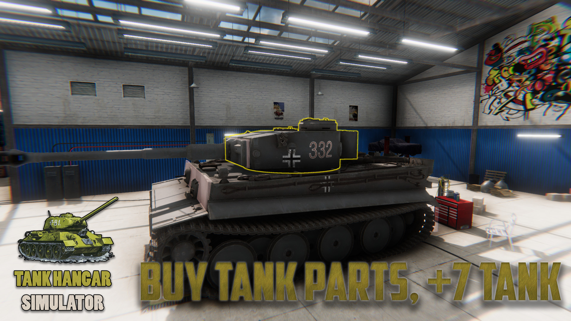 Tank Hangar Simulator screenshot 4