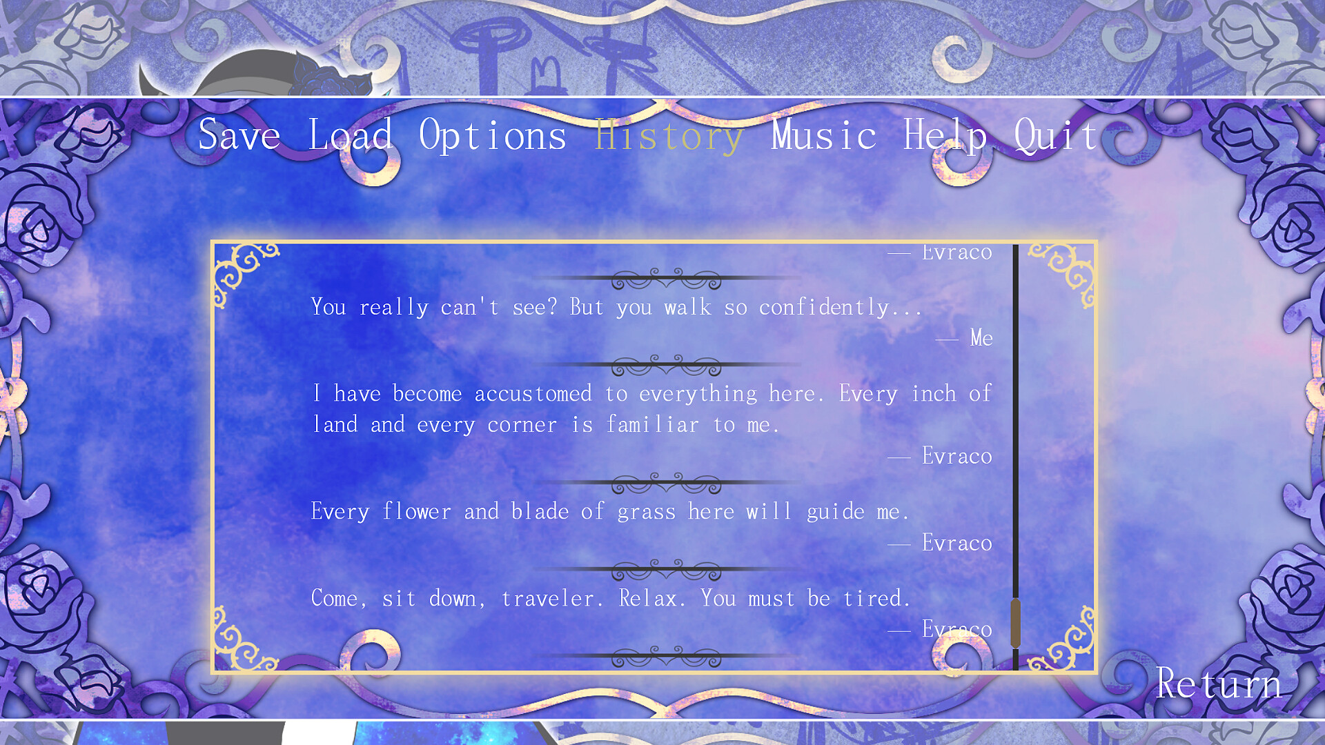 Days with Evraco: The Blind witch in Blue Forest screenshot 17