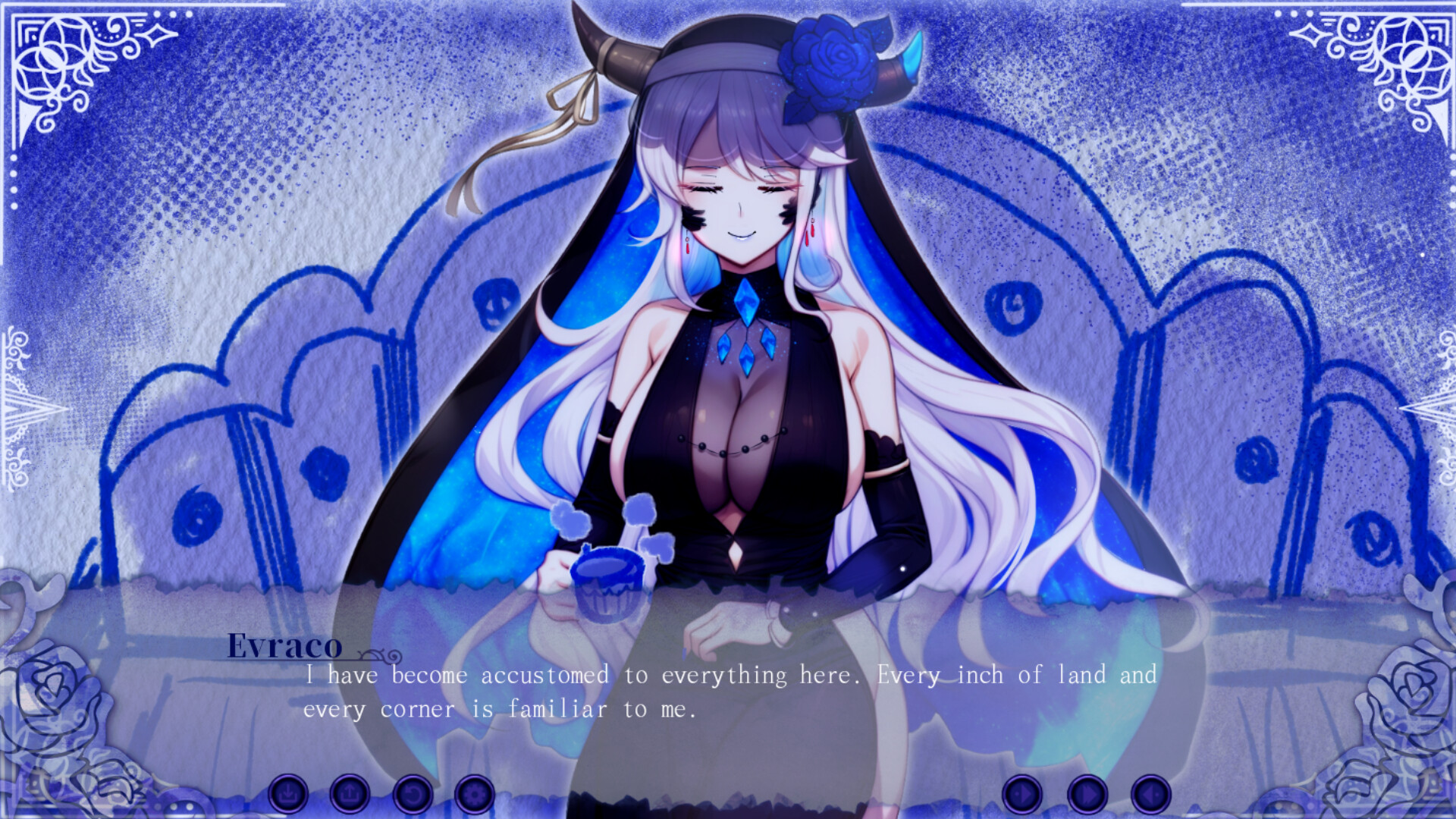 Days with Evraco: The Blind witch in Blue Forest screenshot 4