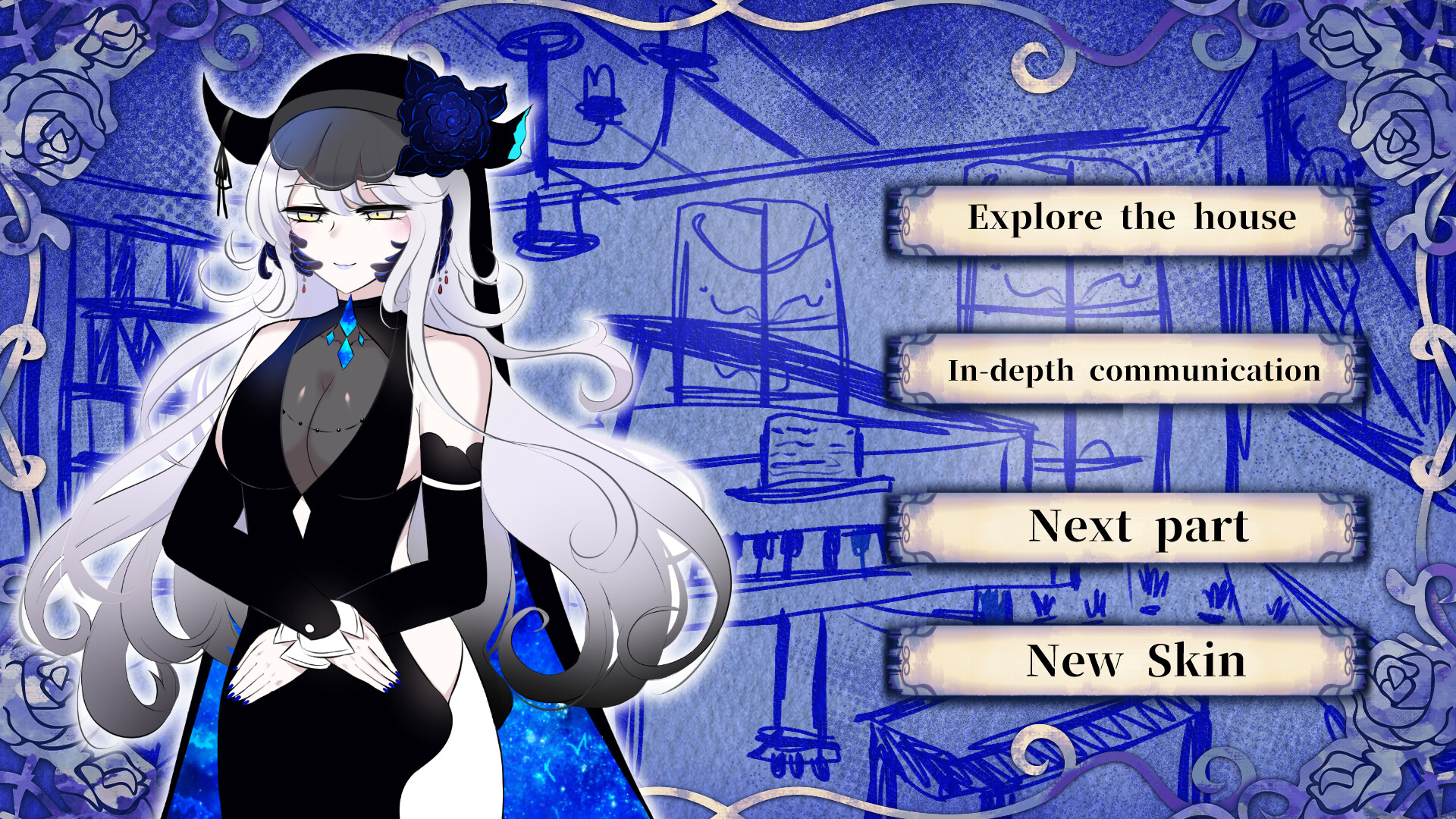 Days with Evraco: The Blind witch in Blue Forest screenshot 9
