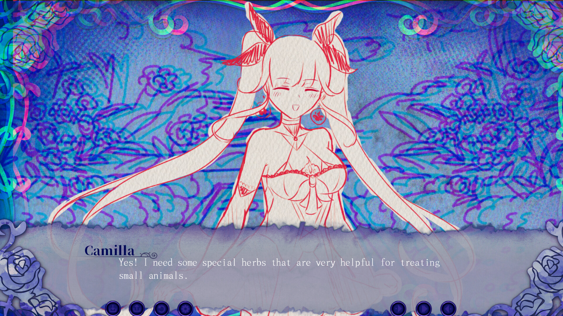Days with Evraco: The Blind witch in Blue Forest screenshot 18