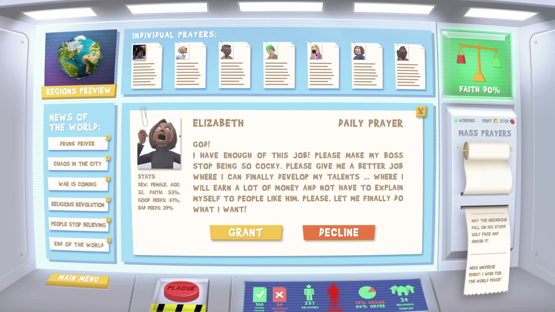 God Simulator screenshot 1