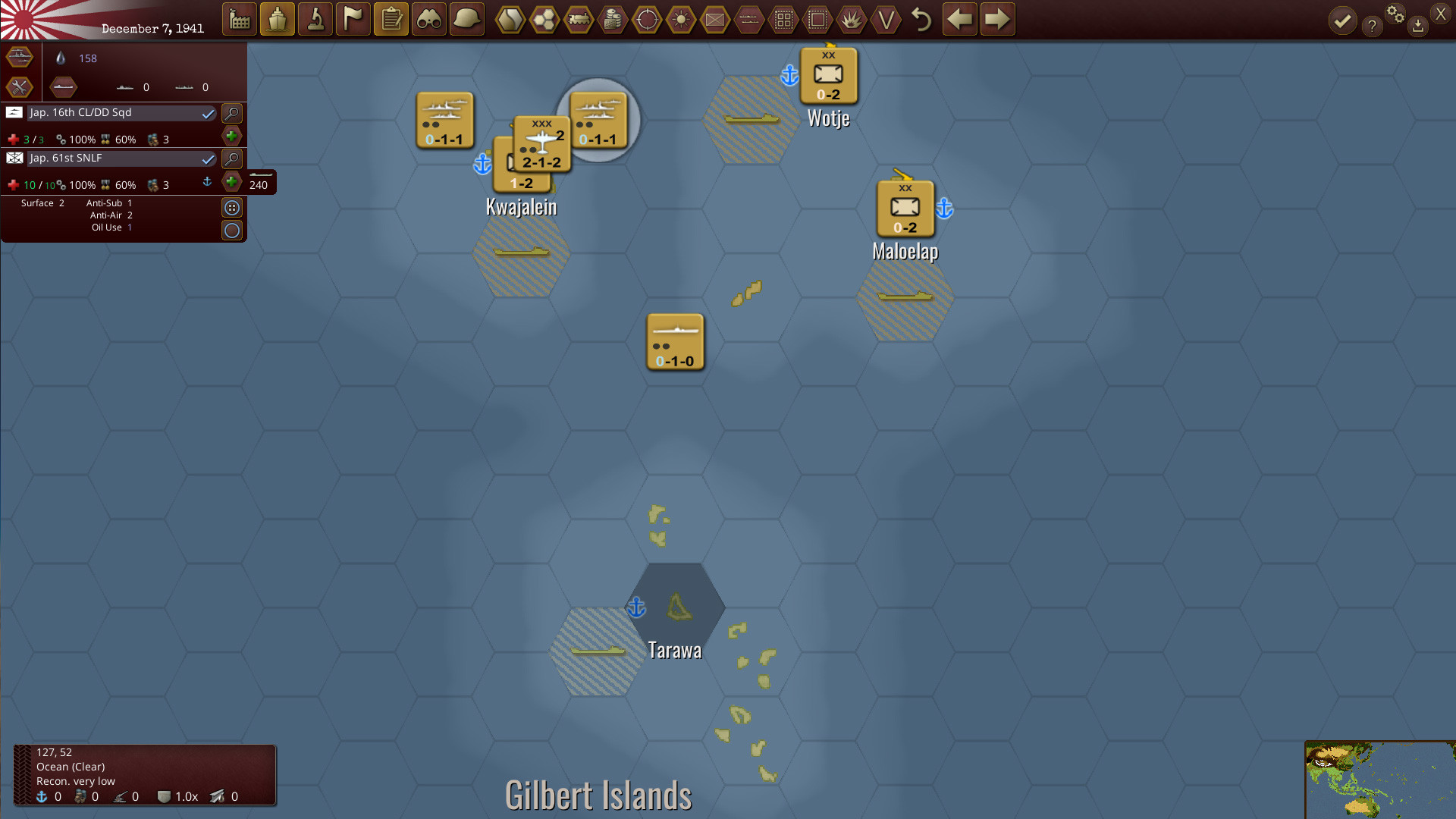 Warplan Pacific screenshot 2