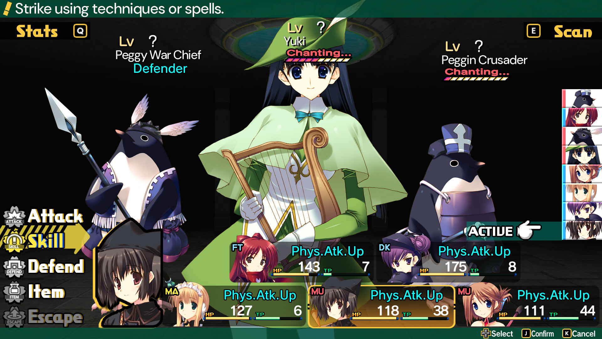 Dungeon Travelers: To Heart 2 in Another World screenshot 2