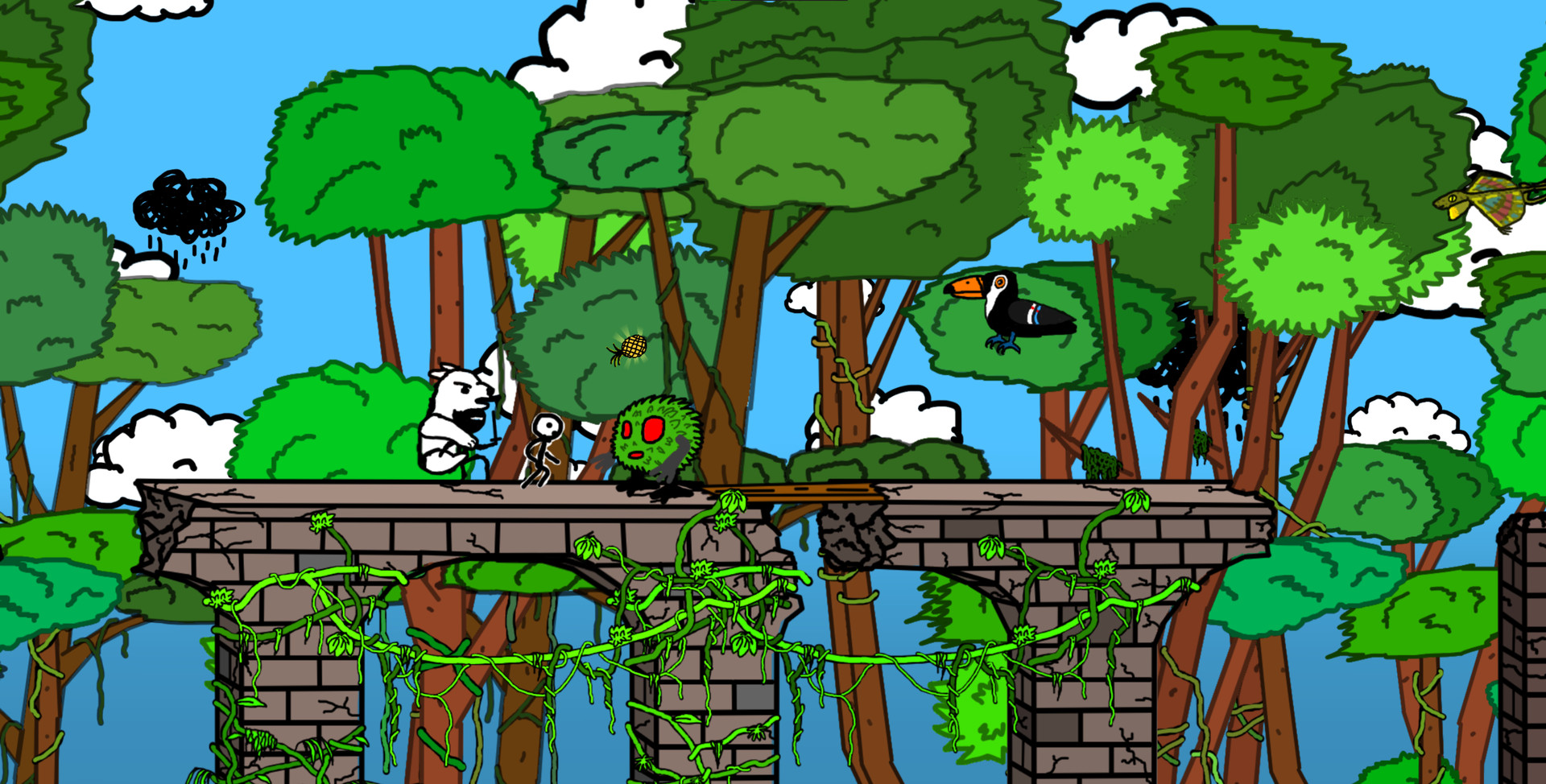 Polar Bear Riding A Ninja screenshot 5
